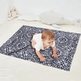 thumbnail image 2 of Blue and White Abstract Pattern Blanket,Comfortable Soft Flannel Throw Blanket,All Season,Warm Lightweight Blankets for Sofa Bed Couch Living Room Chair,30"x40", 2 of 4