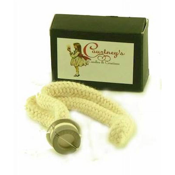 Courtney's Flat Center Solid Style Fragrance Lamp Regular Size Wick