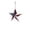 B, variant on 250 Anniversary USA Patriotic Hanging Decoration Metal Star Ornament Red White Blue American Flag Rustic Holiday