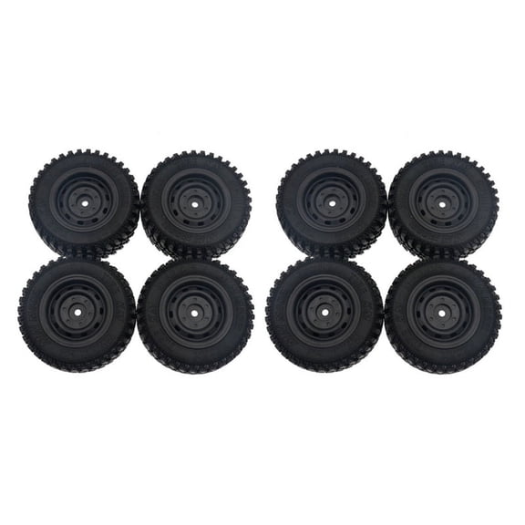 8Pcs Tire Tyre Set for MN86 1/12 RC Car DIY Upgrade Spare Parts Accessories