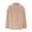 Beige, variant on wdsxpo Jackets for Women Trendy Fleece Warm Zip Up Textured Coat Casual Stand Color Lightweight Long Sleeve Fall Winter Jackets