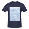 thumbnail image 4 of Bingfone White Bule Glitter Men'S Loose Fit Short-Sleeve Pocket T-Shirt, 4 of 7