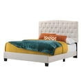 thumbnail image 1 of Cape Corail Beige Lin Rembourré Lit- Grand, 1 of 1