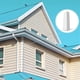thumbnail image 4 of 8 Pcs Aluminum Siding Corners 8 Inch Outside White Siding Corner Caps Smooth Siding Aluminum Corner, 4 of 5