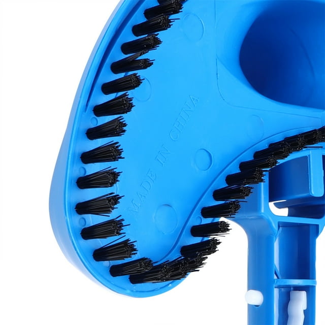 Curved Vaccum Head, Pool Vacuum Head Half Moon Flexible Swimming Pool Curved Suction Head Cleaning Accessory