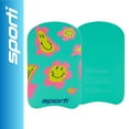 thumbnail image 5 of Sporti x Alex & Gretchen Walsh Groovy Kickboard - Aqua, 5 of 5