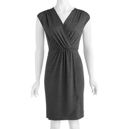 Alexis Taylor Women's Knit Surplice Dress