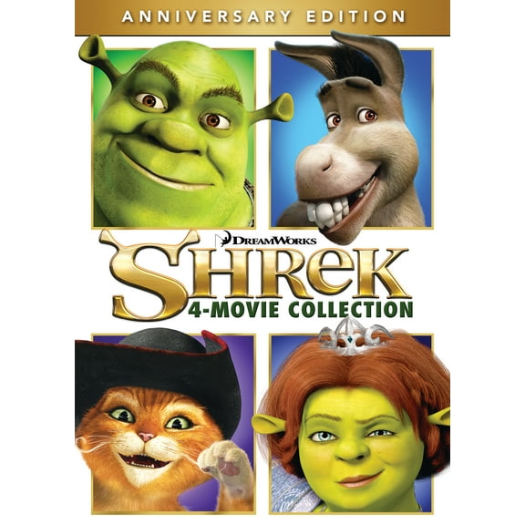 Shrek 4-Movie Collection: Anniversary Edition (DVD)