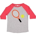 thumbnail image 3 of Inktastic Tennis Racket and Ball Boys or Girls Toddler T-Shirt, 3 of 5