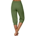 thumbnail image 5 of Ruimatai Women's Yoga Capris Pants High Waisted Loose Soft Workout Pants with Pockets for Running Outdoor Sports Casual Stretchy Comfortable, 5 of 6