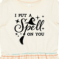thumbnail image 4 of Inktastic I Put a Spell on You Halloween Magic Girls Toddler Dress, 4 of 5