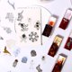 thumbnail image 2 of 40 hojas de pegatinas autoadhesivas de papel con calcomanías de mariposas multicolores, 2 of 5