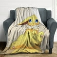 thumbnail image 4 of Pokemon Eevee Jolteon Throw Blanket Cute Flannel for Boys Girls Men Women, 4 of 7