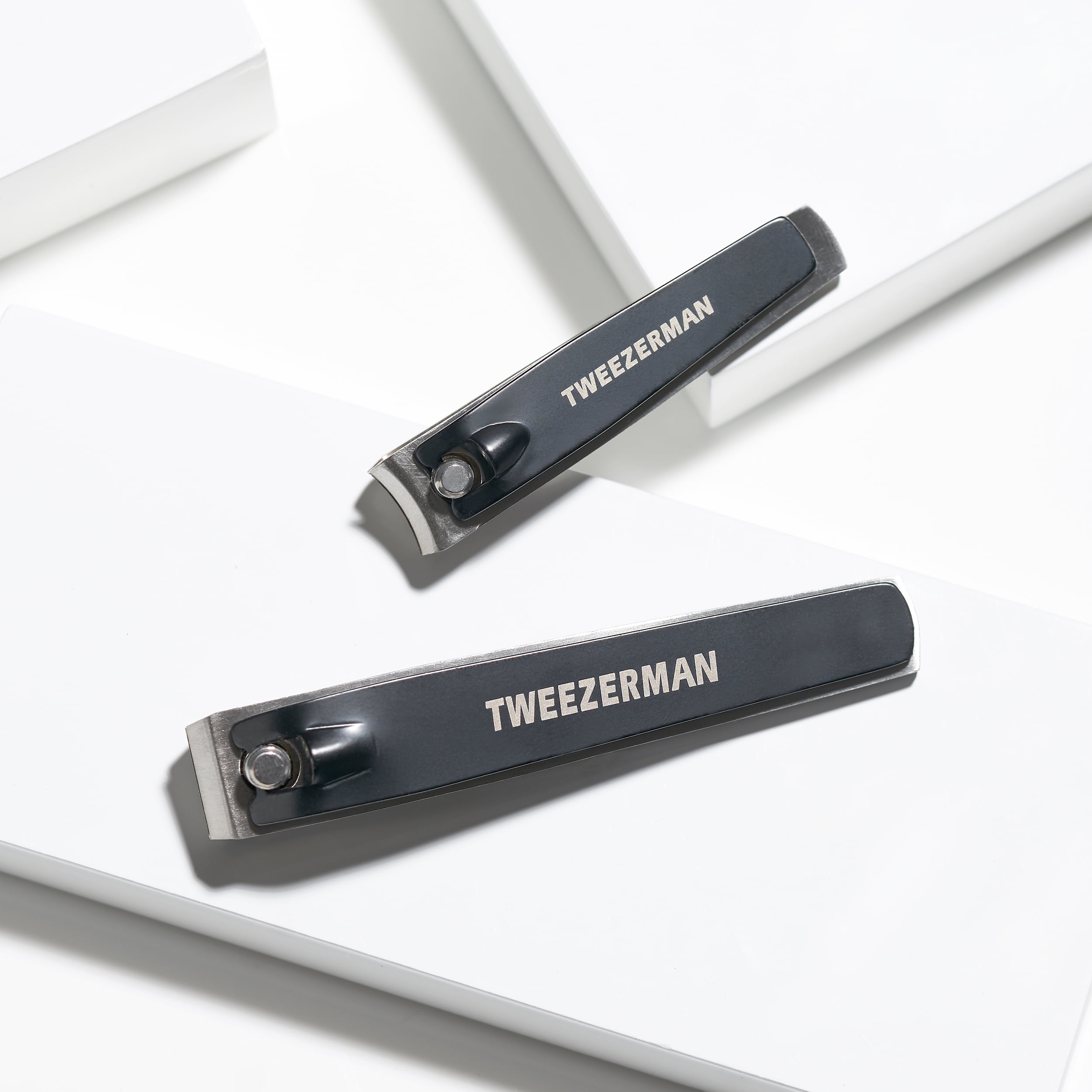 Tweezerman 2 Piece Stainless Clipper Steel for Nail Care Nail Set