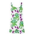 thumbnail image 4 of Kmdttou 2025 New Fashion Women's Summer Comfortable Casual Suspender Printing Shorts Pocket Jumpsuit Shorts with Pockets Clothes on Clearance!, 4 of 5
