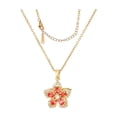 thumbnail image 3 of Msgweeeg Necklaces for Women Trendy Valentines Necklace For Women Flower Necklace Rotatable Crystal Flower Pendant Necklaces Adjustable Spinning Fidget Necklaces Valentines Day Ideal Jewelry, 3 of 7