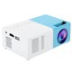 thumbnail image 4 of Proyector LED portátil de 1800 lúmenes, trípode y soporte incluidos, entretenimiento en el hogar, azul y blanco, enchufe estadounidense de 100-240 V, 4 of 8