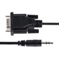 thumbnail image 3 of Cable serie StarTech DB9 macho a 3,5 mm RS232 de 1 m, 3 of 5