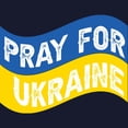 thumbnail image 3 of CafePress - Pray For Ukraine Sweatshirt - Classic Crew Neck Sweatshirt, 3 of 4