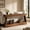 Dark Brown, variant on Fnova 70.87" Farmhouse Console Table, 2-Tier Wood Entryway Sofa Table with Storage Shelf, Narrow Foyer Table for Living Room, Hallway, Brown