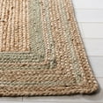 thumbnail image 3 of SAFAVIEH Natural Fiber Ariana Bordered Area Rug, Green/Natural, 6' x 9', 3 of 11