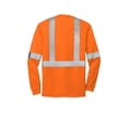 thumbnail image 4 of CornerStone ANSI 107 Class 2 Long Sleeve Safety T-Shirt | High Visibility Reflective Work Clothing for Men & Women, 4 of 4