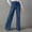 *Dark Blue, variant on ClodeEU Womens Jeans, High Waisted Straight Leg Baggy Jeans for Women, Trendy 2025 Pants Dark Blue,Womens Plus S