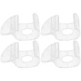 thumbnail image 1 of HLONK 4pcs Cordless Shade Handles Roller Window Shades Pulls Transparent Blind Handles, 1 of 7