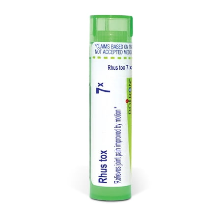 Boiron Rhus Tox 7X, Homeopathic Medicine for Joint Pain Improved By Motion, 80 Pellets