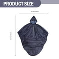 thumbnail image 2 of MasteelfCA 1 Pce Imperméable Réfléchissant pour Fauteuil Roulant Personnes Âgées Poncho Utile, 2 of 8