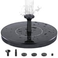 thumbnail image 1 of Bird Solar Fountain Pump Bird Bath Fountain Floating Fountain for Pools with 4 Spraying Nozzles Courtyard Landscape Fountain Outdoor Garden Pond Fountain, 1 of 6