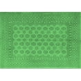 thumbnail image 1 of Ahgly Company Indoor Rectangle Persian Emerald Green Traditional Area Rugs, 7' x 10', 1 of 4