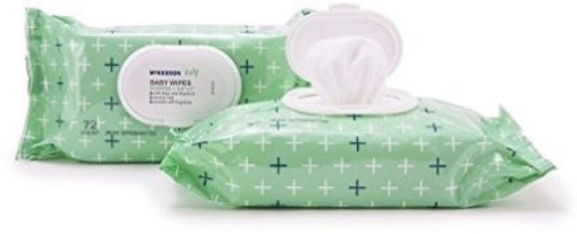 Unscented Pack of 72 6.8 X 7 Vitamin E & Aloe Baby Wipe Baby Wipes McKesson 
