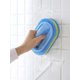 thumbnail image 1 of 1pc Blue Upgraded Thick Sponge Cleaning Brush With Handle For Wall & Tile, 1 of 4