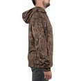 thumbnail image 3 of Men's Camo Hunting Performance Hoodie Pullover Sweatshirt by Mossy Oak, Sizes S-3XL, 3 of 8