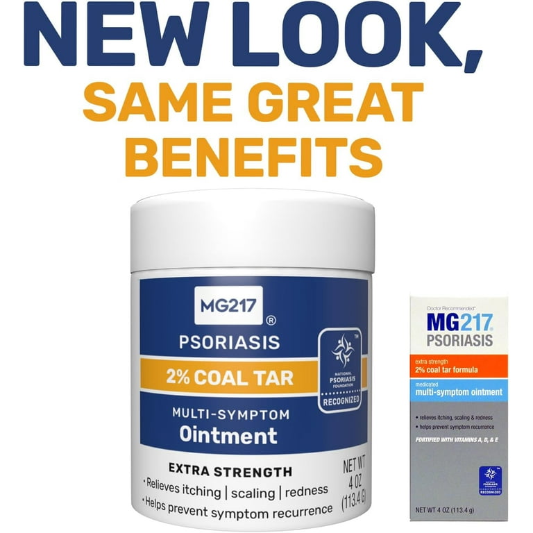 MG217 Multi Symptom Relief 2% Coal Tar Medicated Psoriasis