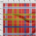 thumbnail image 2 of oneOone Cotton Poplin Fabric Madras Check Print Fabric BTY 42 Inch Wide, 2 of 4