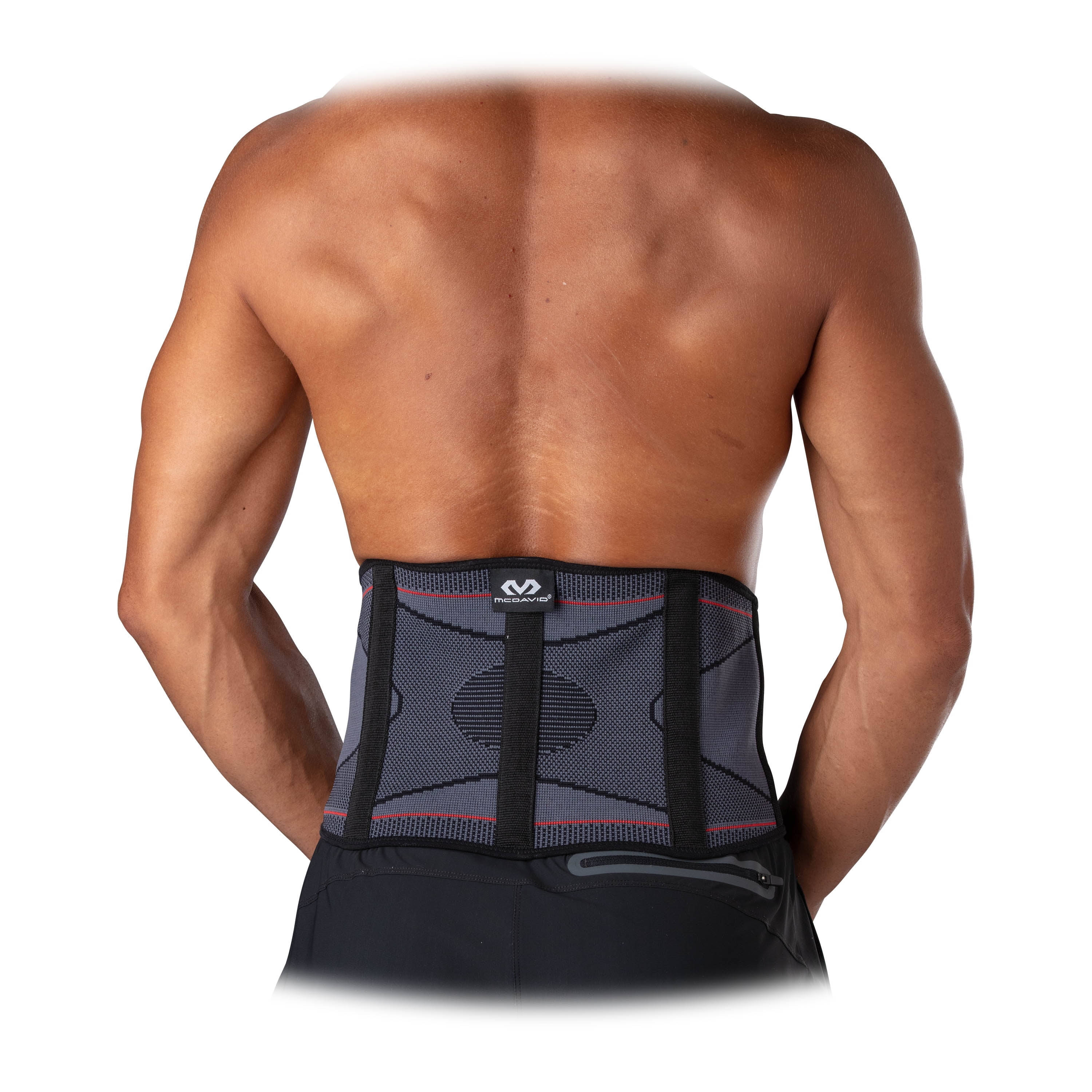 McDavid Five Whales Lumbar Girdle Black S 1pc