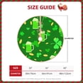 thumbnail image 2 of Sikiie St Patrick's Day2 Nativity Christmas Tree Skirt, Jesus Christian Winter Holiday Tree Mat Decoration(30-48IN)36", 2 of 6