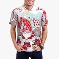 thumbnail image 1 of Balery Christmas Camisa Polo de Hombre con Estampado, de Manga Corta y Tejido Medio, Camisa Tipo Golf Polo-Medium, 1 of 6