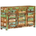 thumbnail image 1 of vidaXL Sideboard 110x30x65 cm Solid Wood Reclaimed, 1 of 5