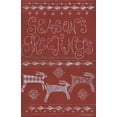 thumbnail image 2 of Shamp, Cindy 10x14 Black Ornate Wood Framed with Double Matting Museum Art Print Titled - Seasons Greetings, 2 of 4