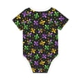 thumbnail image 2 of Rocae Mardi Gras Carnival4 for Baby Climbing Clothes Soft Baby Romper for Active Infants Comfortable and Breathable Crawling Jumpsuit Unisex Baby Outfit 6 Months, 2 of 8