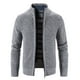 thumbnail image 5 of Mens Casual Zip Knitted Jacket Sweater Cardigan Shirt Slim Fit Warm Tops Coat, 5 of 8