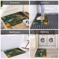 thumbnail image 5 of Fuzoiu Intellectual Frog Pond Print Door Mat Outdoor Indoor Welcome Mats, Front Doormat,Flannel Non Slip Durable Entrance Rugs for Front Door, Inside Outside Entry, Porch, Resist Dirt,16x24in, 5 of 7