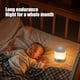 thumbnail image 5 of Three Speed Color Adjustment Smart Clock Screen Night Light USB Rechargeable Night Light Bedroom Bedside Lamp, 5 of 6