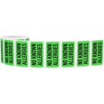 thumbnail image 3 of No Known Allergies Medical Warning Light Green Labels | 1 x 2 inch Rectangle - 500 Pack | InStockLabels.com, 3 of 3