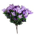 thumbnail image 1 of Ramo de flores artificiales Simulación Adorno floral Mesa Centro de mesa Oficina en casa Decoración de flores, Morado claro Yuarrent HA8263-05B, 1 of 6
