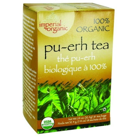 UNCLE LEE'S TEAS Pu Erh Tea 100%% Organic 18 CT