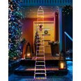 thumbnail image 1 of Teissuly Christmas LED Lights, Christmas Decorative Ladder Lights With Santa Claus Teissuly WER202311215690, 1 of 1